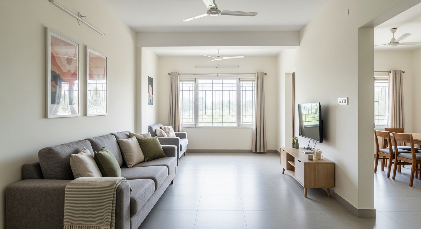 Interior Design for Prestige & Sobha Apartments in Bellandur